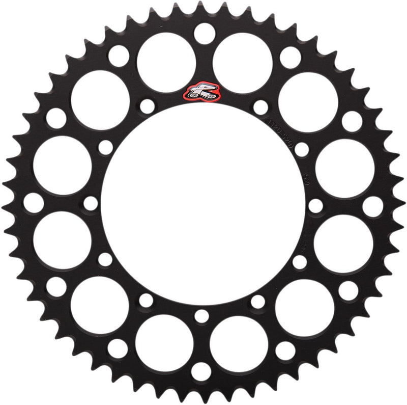 520 Rear Sprocket Black - 52T For Kawasaki KDX 200 1983-1985