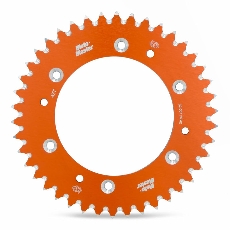 Racing 7075 MX 520 Rear Sprocket Orange - 44T