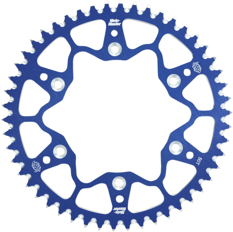Racing 7075 MX 520 Rear Sprocket Blue 46T For Fantic XE 125 2021-2023