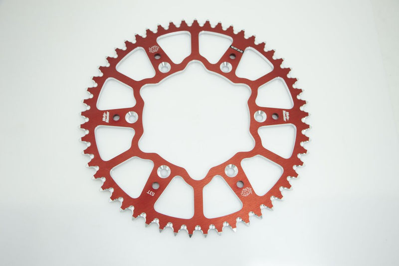 Racing 7075 MX 520 Rear Sprocket Red - 53T