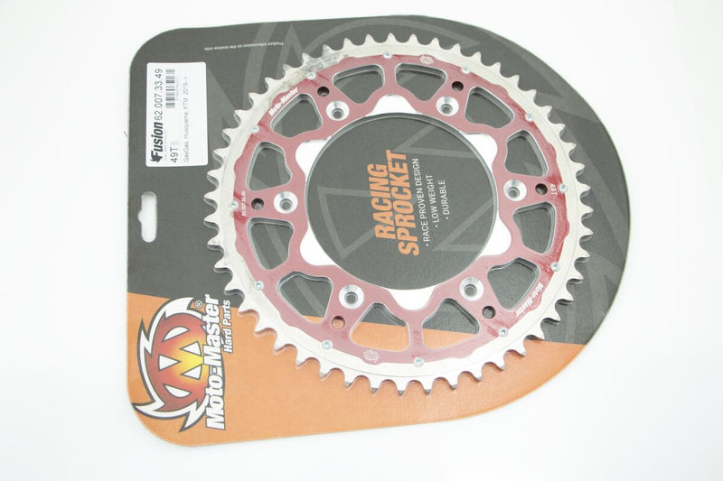 Fusion Dual Rear 520 Sprocket Red - 49T
