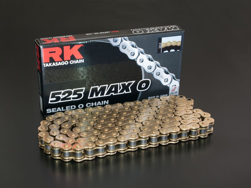 MAX O 525 Drive Chain Black / Gold - 104 Links