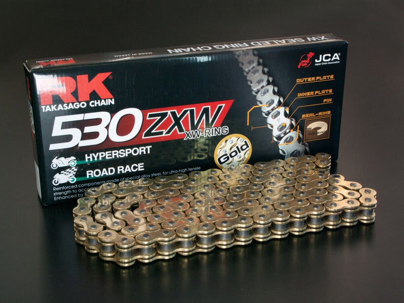 ZXW Series 530 Drive Chain Gold - 100 Links