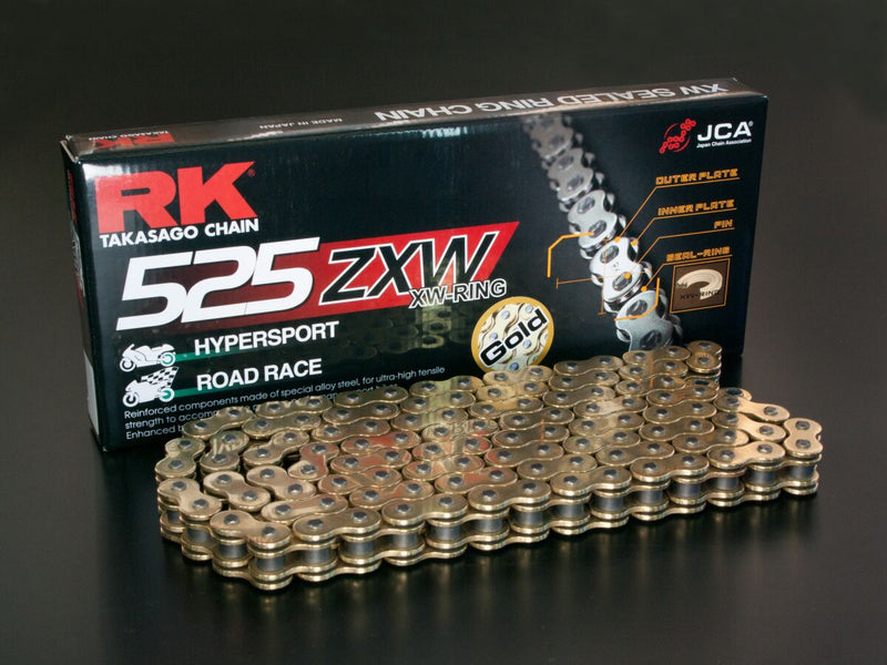 ZXW Series 525 Drive Chain Gold - 108 Links