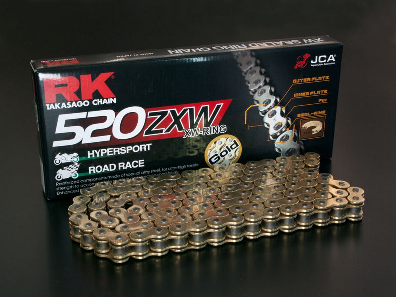 ZXW Series 520 Drive Chain Gold - 100 Links