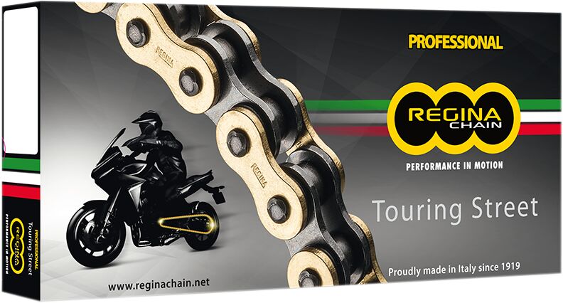 520/135 ZRT 135 Rivet Link 520 Z-Ring Drive Chain Gold / Black / Steel - 120RS