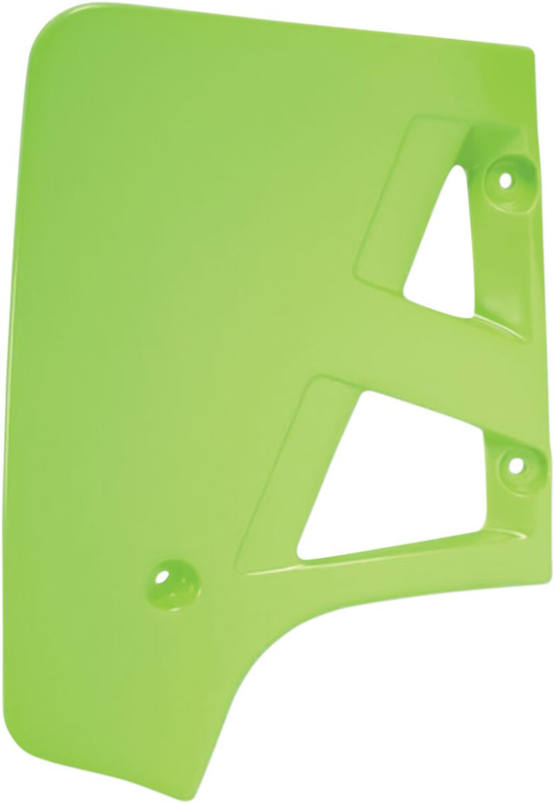 Replacement Radiator Covers KX Green For Kawasaki KX 125 E 1987