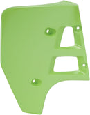Replacement Radiator Covers KX Green For Kawasaki KX 125 F 1988