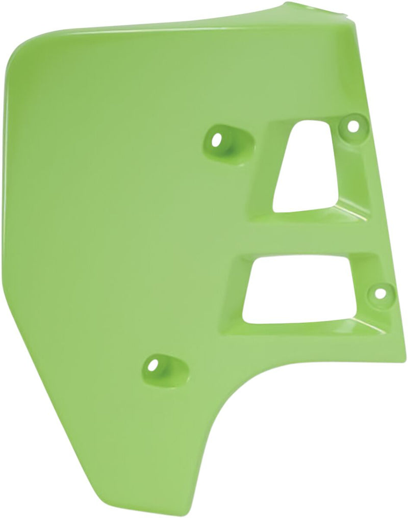 Replacement Radiator Covers KX Green For Kawasaki KX 125 F 1988