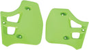 Replacement Radiator Covers KX Green For Kawasaki KX 250 1988