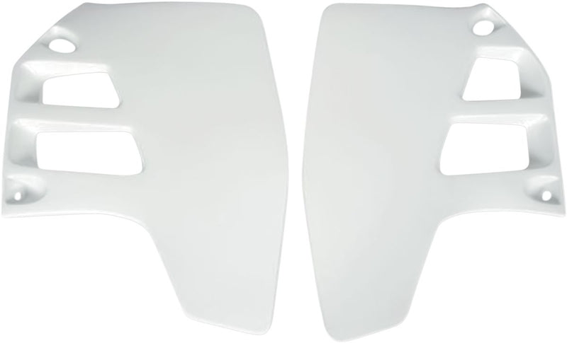 Replacement Radiator Covers White For Suzuki RM 125 1992