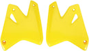 Replacement Radiator Covers RM Yellow For Suzuki DR-Z 400 S 2000-2006
