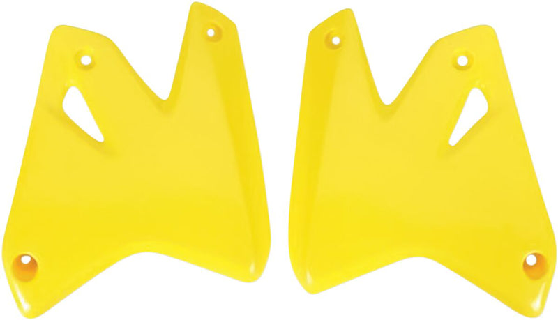 Replacement Radiator Covers RM Yellow For Suzuki DR-Z 400 S 2000-2006