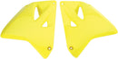 Replacement Radiator Covers RM Yellow For Suzuki RM 125 2008-2012