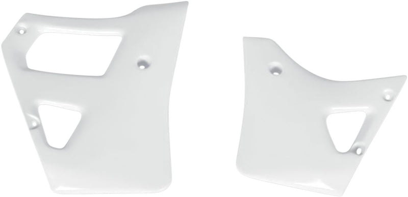 Replacement Radiator Covers White For Yamaha YZ 125 1989