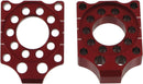 Billet Axle Blocks Red For Honda CRF150 07