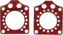 Billet Axle Blocks Red For Honda CRF450 09
