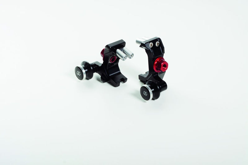 AXB Chain Adjuster Axle Blocks Black For Yamaha FZ-07 700 2017