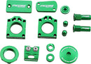 Bling Pack Kit Anodized / Green For Kawasaki 250