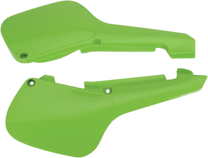 Replacement Side Panels KX Green For Kawasaki KX 60 A 1984-1985