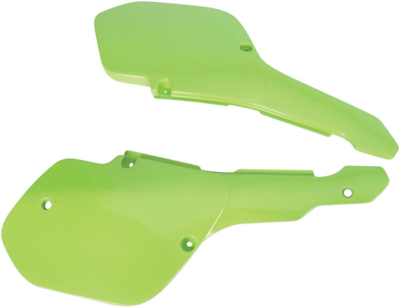 Replacement Side Panels KX Green For Kawasaki KX 125 E 1987