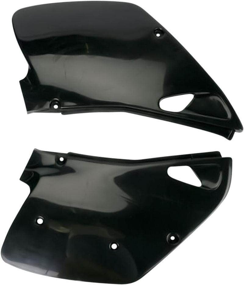 Side Panels Black For Kawasaki KX 125 J 1992-1993