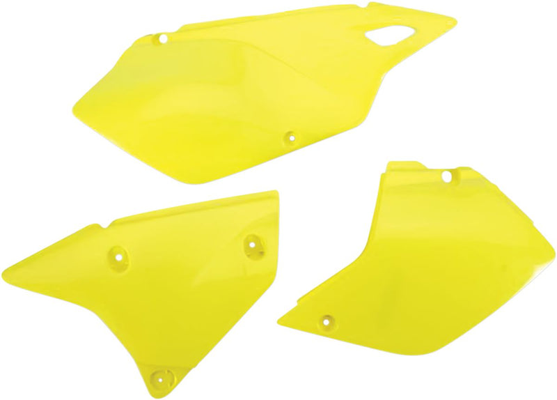 Replacement Side Panels RM Yellow For Suzuki DR-Z 400 2000-2005