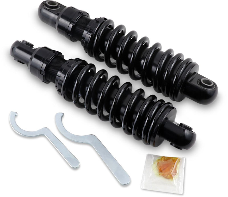 Premium Shocks Anodized Black 10.50 Inch For Harley Davidson FXD 1340 1995-1998