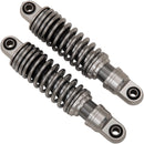 Premium Shocks Anodized Black / Chrome 10.50 Inch For Harley Davidson FLHR 1340 1994-1998