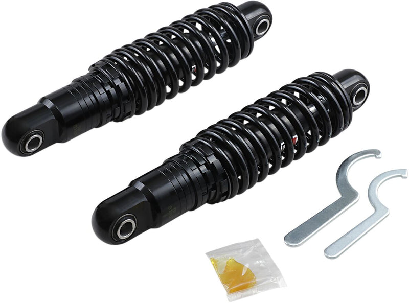 Premium Ride-Height Adjustable Shocks Black - 11.00 Inch