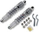 Premium Ride-Height Adjustable Shocks Black / Chrome - 13.50 Inch