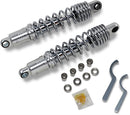 Premium Ride-Height Harley Davidson Shocks Black / Chrome - 13.50 Inch