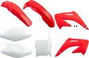 Full Body Replacement Plastic Kit OEM / Red / White For Honda CR 125 R 2005-2007