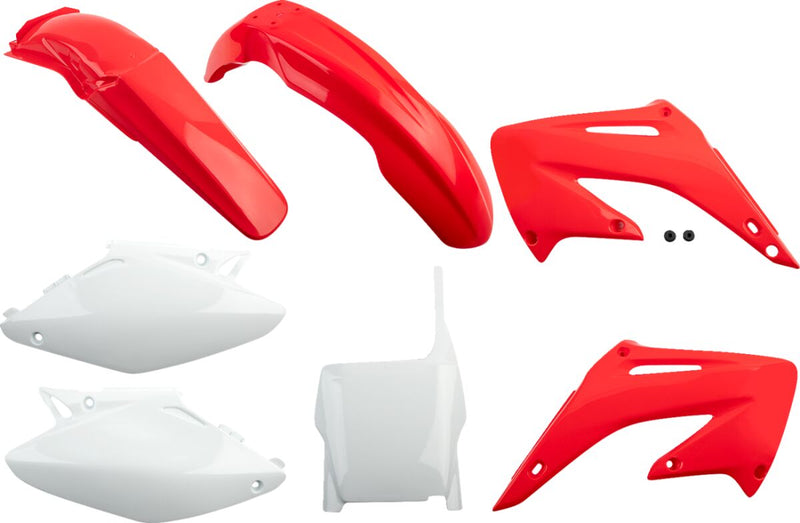 Full Body Replacement Plastic Kit OEM / Red / White For Honda CR 125 R 2005-2007