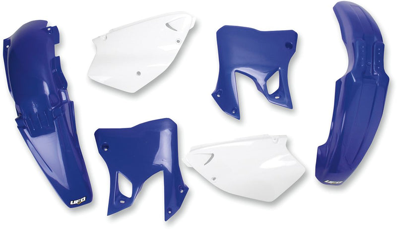 Full Body Replacement Plastic Kit Blue / OEM White For Yamaha YZ 125 2000