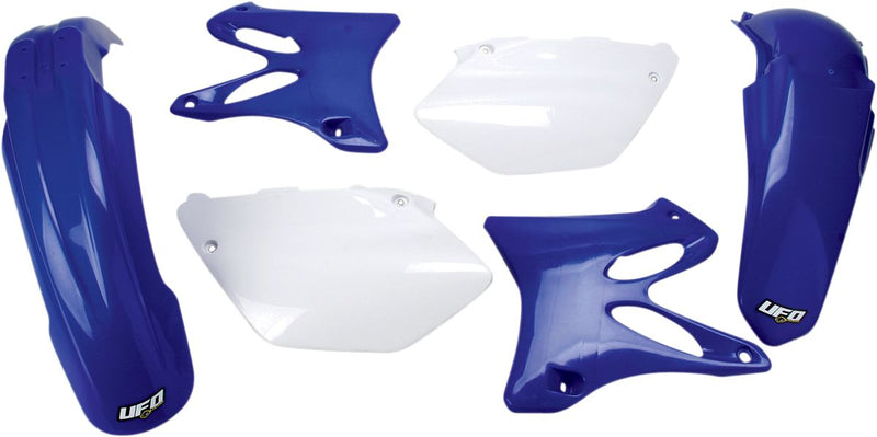 Full Body Replacement Plastic Kit Blue / OEM White For Yamaha YZ 125 2005