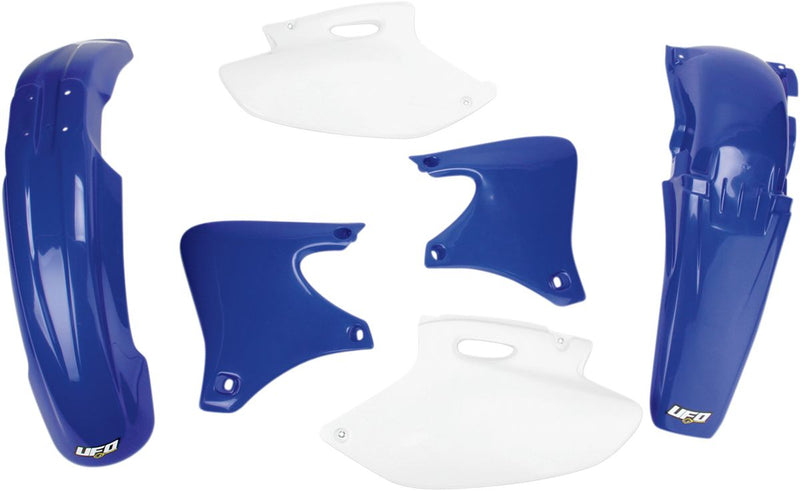 Full Body Replacement Plastic Kit Blue / OEM White For Yamaha YZ 250 F 2001