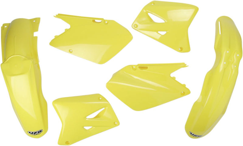 Full Body Replacement Plastic Kit OEM / Yellow For Suzuki RM 125 2001-2005
