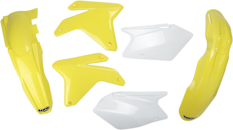 Full Body Replacement Plastic Kit OEM / White / Yellow For Suzuki RM-Z 450 2005-2006