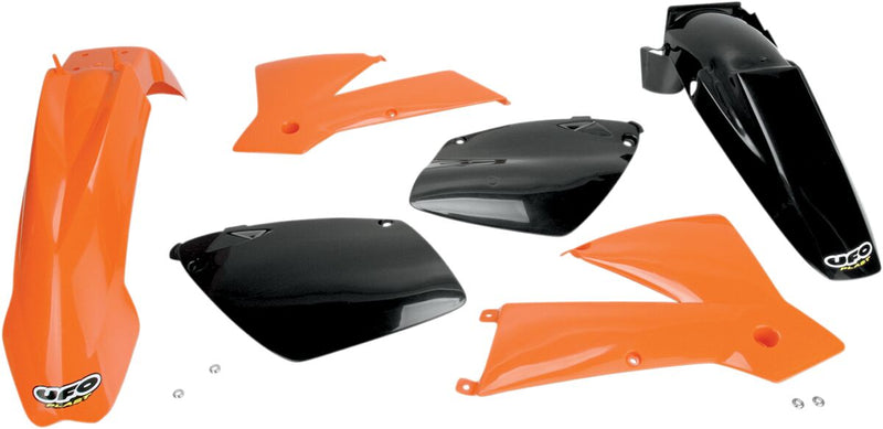 Full Body Replacement Plastic Kit Black / OEM / Orange For KTM SX 125 2001-2002