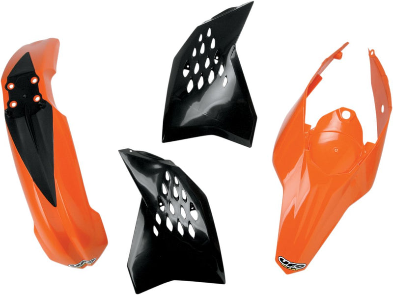 Full Body Replacement Plastic Kit Black / OEM / Orange For KTM SX 125 2007-2010