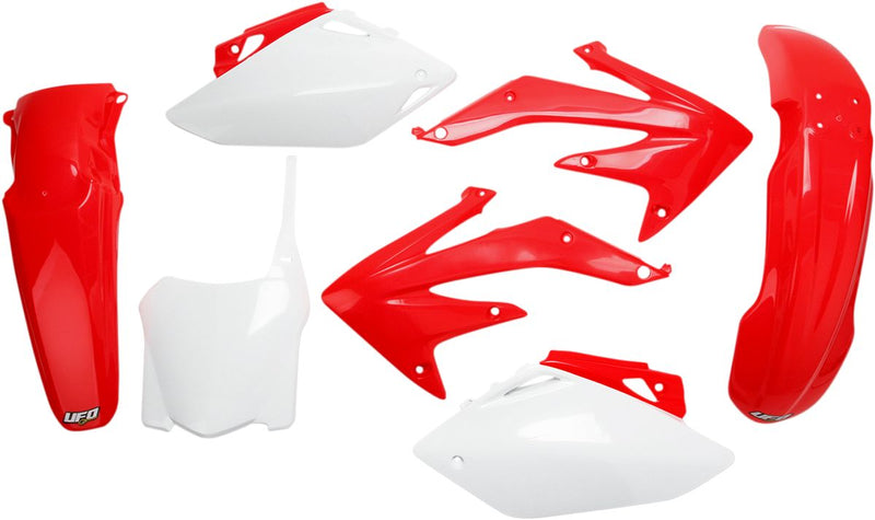 Full Body Replacement Plastic Kit OEM / Red / White For Honda CRF 450 R 2008