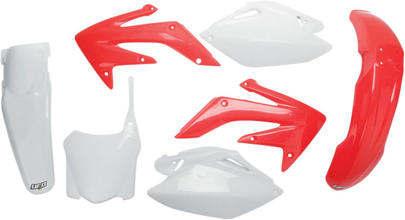 Full Body Replacement Plastic Kit OEM / Red / White For Honda CRF 250 R 2008-2009