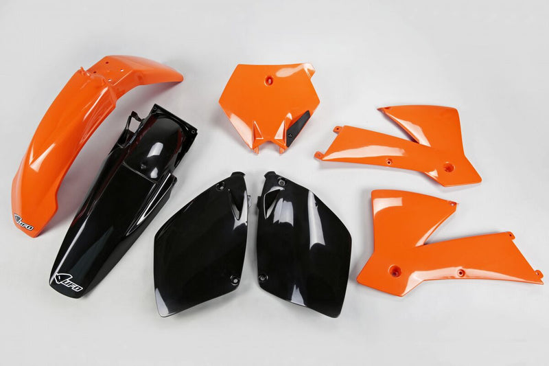 Complete Body Kit Black / Orange For KTM SX 125 2003