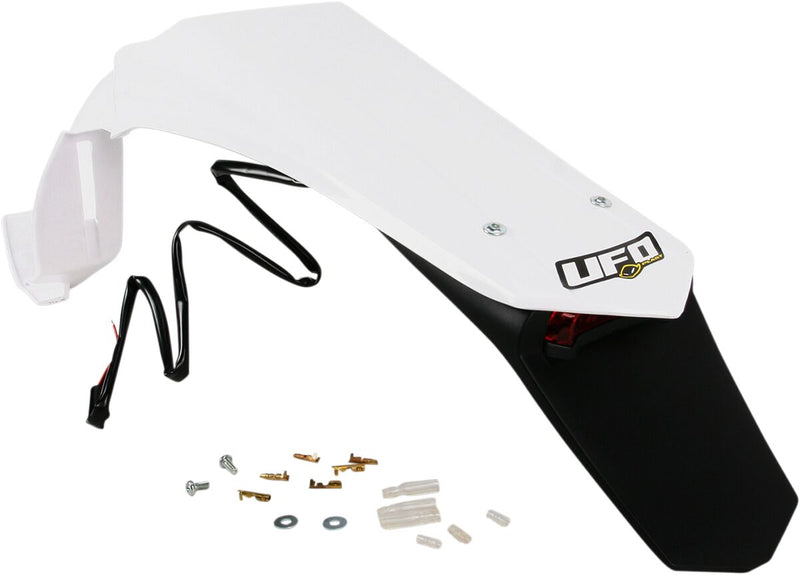 Enduro Rear Fender With LED Light White For Yamaha WR 250 F 2007-2014