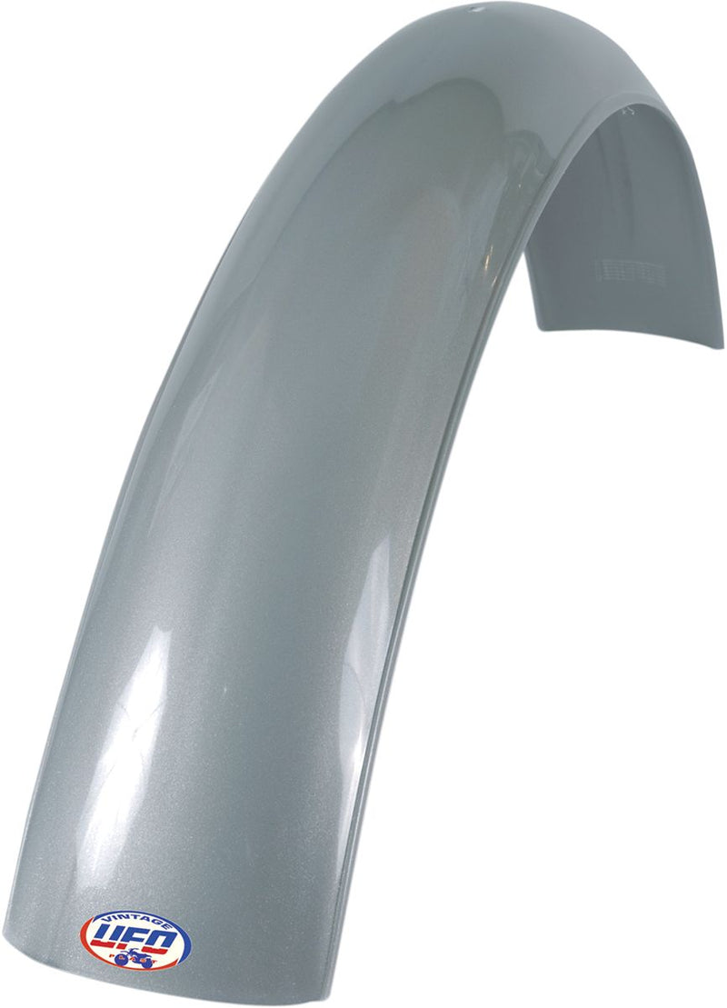 Universal Vintage MX / Enduro Front Fenders Silver