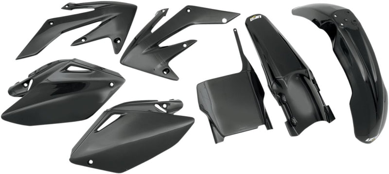 Full Body Replacement Plastic Kit Black For Honda CRF 250 R 2004-2005