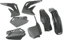Full Body Replacement Plastic Kit Black For Honda CR 85 R 2003-2008