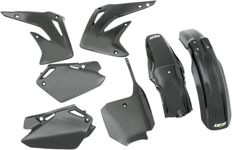 Full Body Replacement Plastic Kit Black For Honda CR 85 R 2003-2008