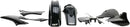 Full Body Replacement Plastic Kit Black For Kawasaki KX 125 L 1999-2002